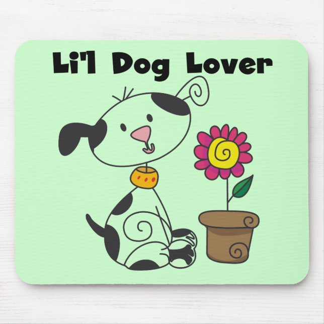 Dalmation Dog Lover Tshirts and Gifts Mouse Mat (Front)