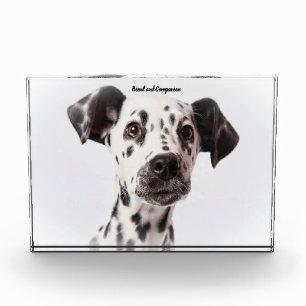 Dalmation Dog. Photo Block