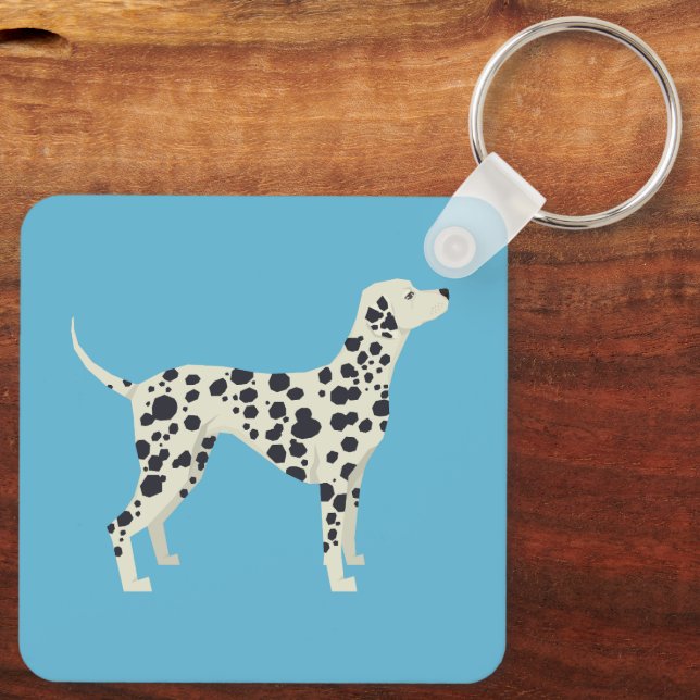 Dalmation Key Ring (Back)