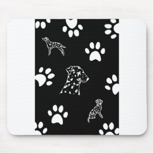 Dalmation puppies paws mouse mat