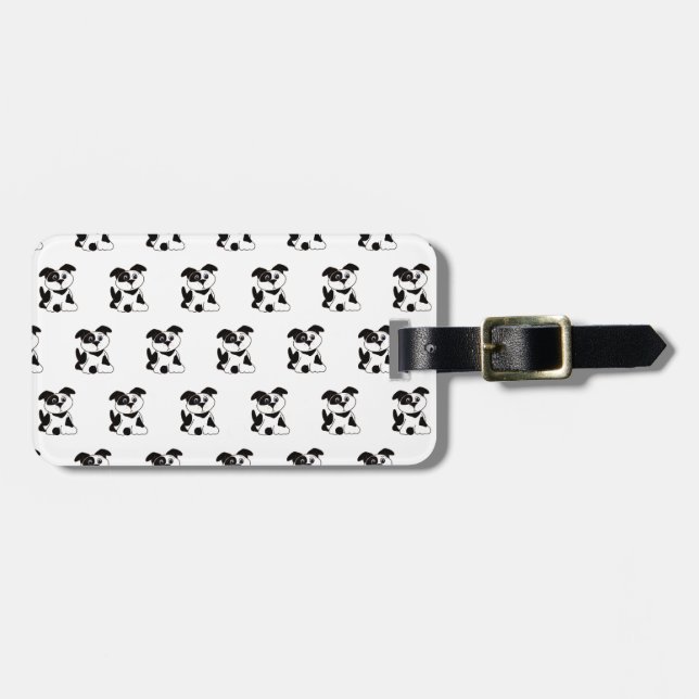 Dalmations Luggage Tag (Front Horizontal)