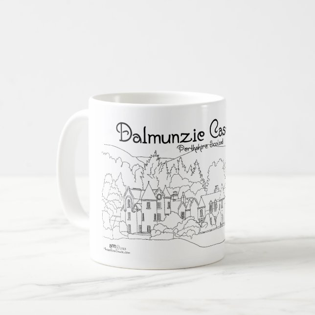 Dalmunzie Castle   Coffee Mug (Front Left)