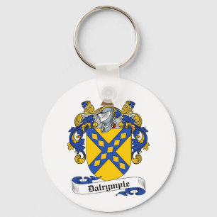 DALRYMPLE FAMILY CREST - DALRYMPLE COAT OF ARMS KEY RING