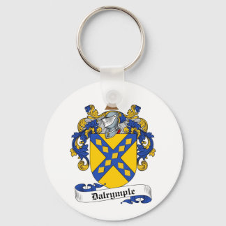 DALRYMPLE FAMILY CREST -  DALRYMPLE COAT OF ARMS KEY RING
