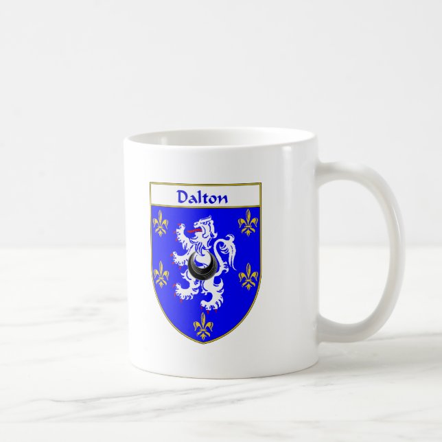 Dalton Coat of Arms/Family Crest Coffee Mug (Right)