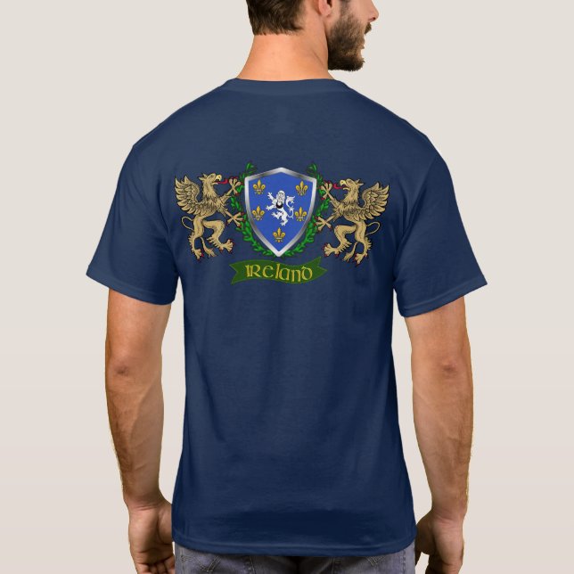 Dalton Irish Shield & Griffins T-Shirt (Back)