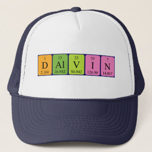 Dalvin periodic table name hat