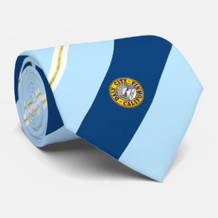 Daly City (California) city flag Neck Tie