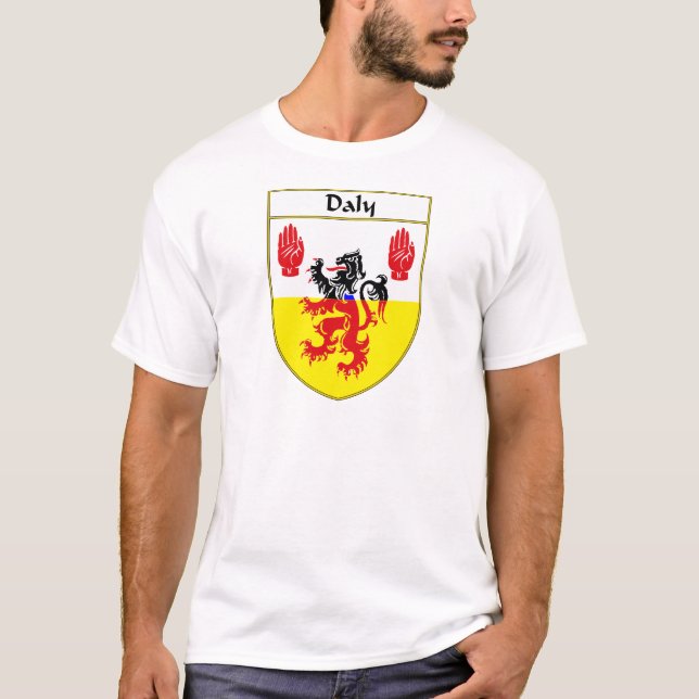Daly Coat of Arms/Family Crest T-Shirt (Front)