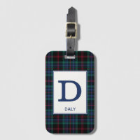 Daly Tartan Blue Plaid Pattern