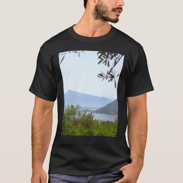 Dalyan Delta And The Mediterranean Sea T-Shirt (Front)