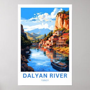 Dalyan River Turkey Travel Print