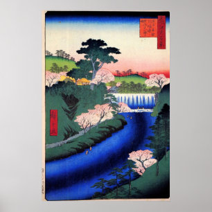 Dam on the Otonashi River at Ōji, known as "The G Poster