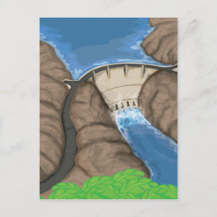 Dam Postcard