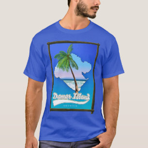 Damar Island Indonesia map T-Shirt