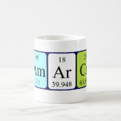 Damarcus periodic table name mug (Center)