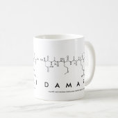 Damari peptide name mug (Front Right)