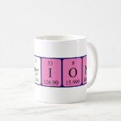 Damarion periodic table name mug (Front Right)