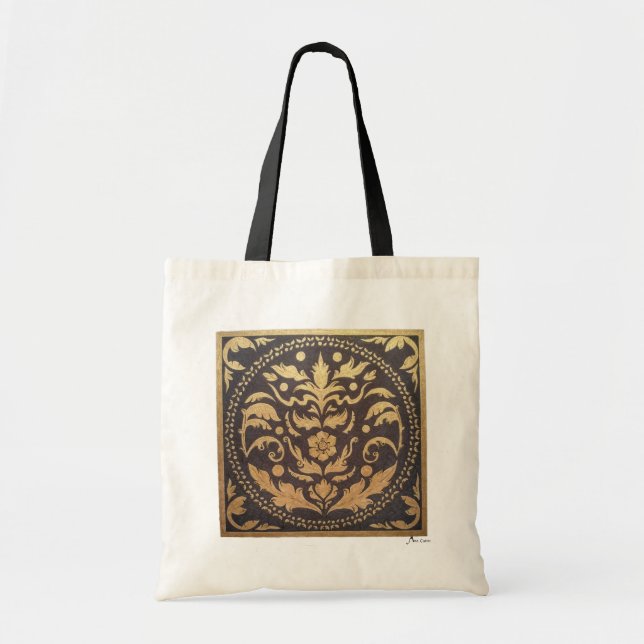 Damascene Artwork Tote Bag (Front)