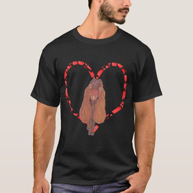 DAMASCUS GOAT HEART T-Shirt (Front)