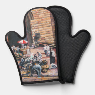 Damascus Golden Gate, Old Jerusalem Oven Mitt