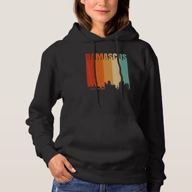 Damascus Skyline Hoodie (Front)