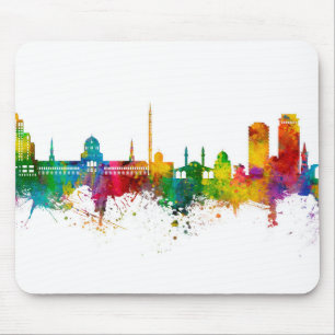 Damascus Syria Skyline Mouse Mat