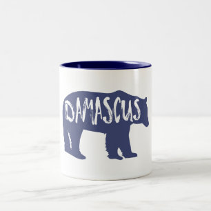 Damascus Virginia Bear Two-Tone Coffee Mug