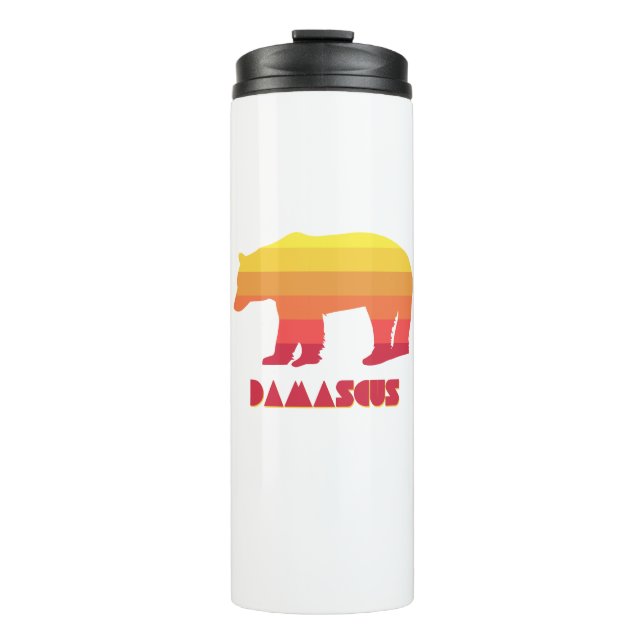 Damascus Virginia Rainbow Bear Thermal Tumbler (Front)