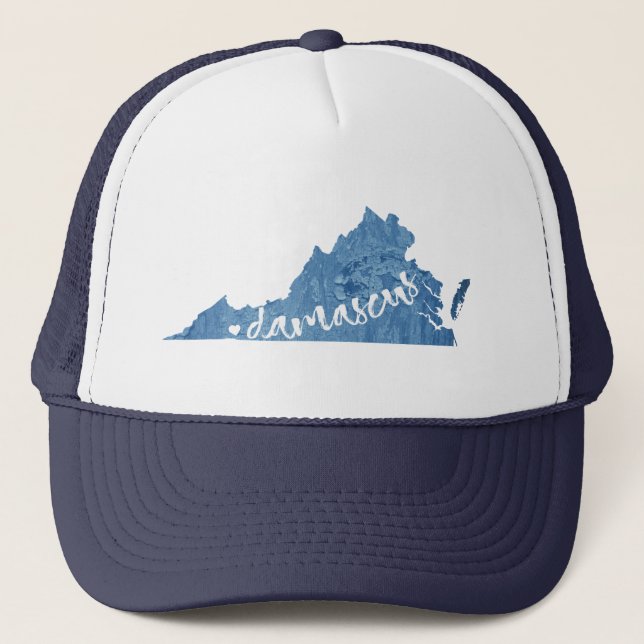 Damascus, Virginia Trucker Hat (Front)