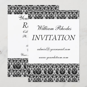 damask 3, Personal Invitation