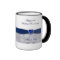 Damask 45th Wedding Anniversary Mug