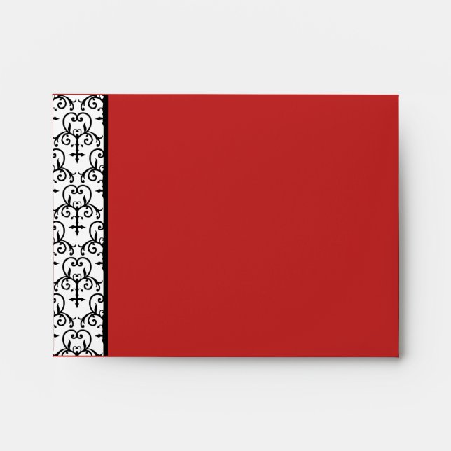 Damask A2 Note Card Envelopes (Front)