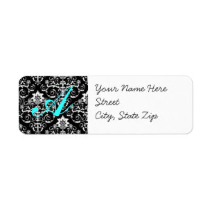 Damask Address Lable