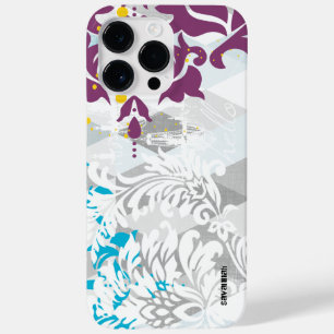 Damask and Chandeliers on Abstract Triangle Design Case-Mate iPhone 14 Pro Max Case