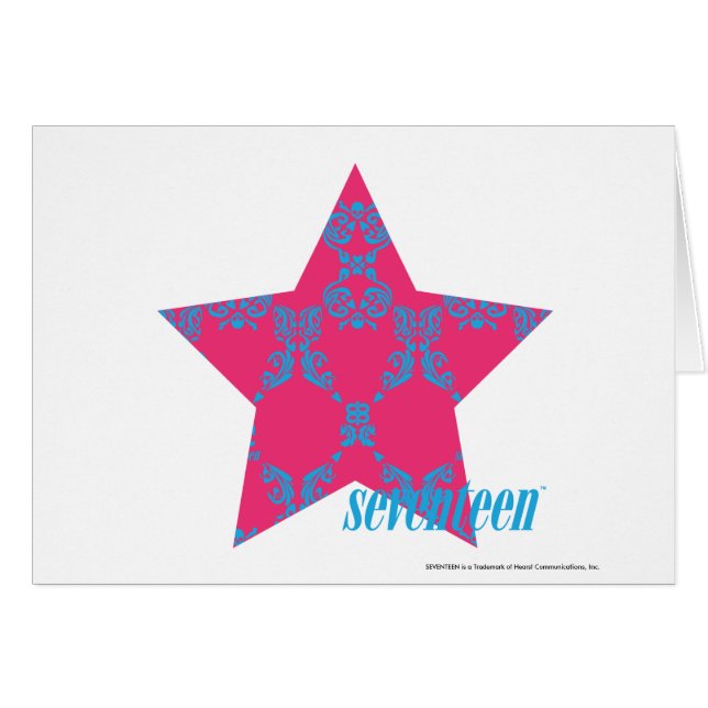 Damask Aqua-Magenta 2 (Front Horizontal)