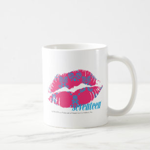 Damask Aqua-Magenta Coffee Mug