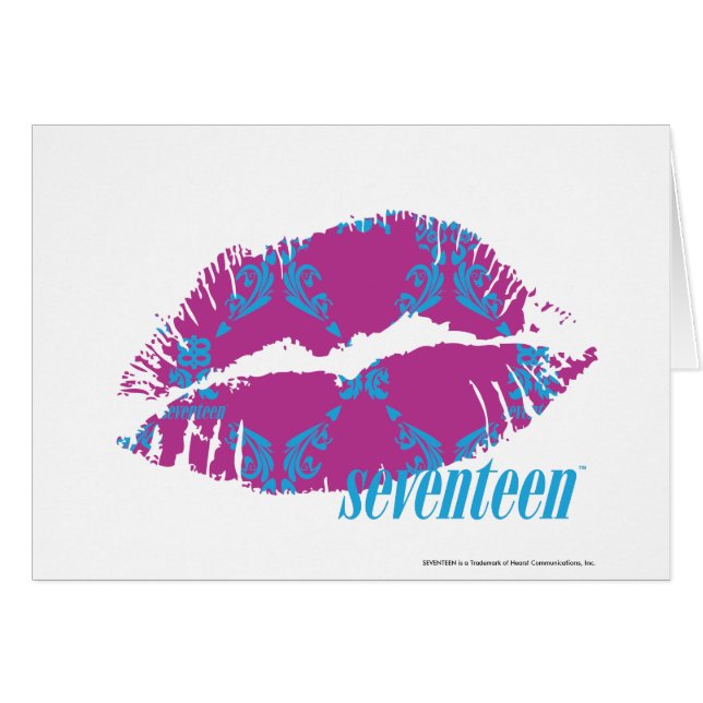 Damask Aqua-Purple (Front Horizontal)