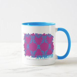 Damask Aqua-Purple 2 Mug