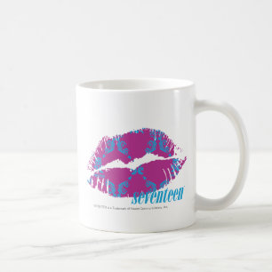 Damask Aqua-Purple Coffee Mug