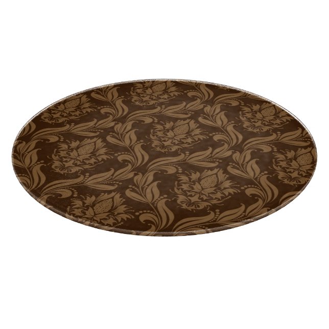 Damask background 2 cutting board (Corner)