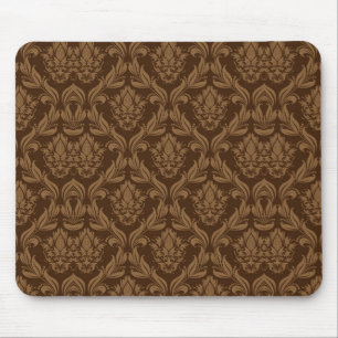 Damask background 2 mouse mat