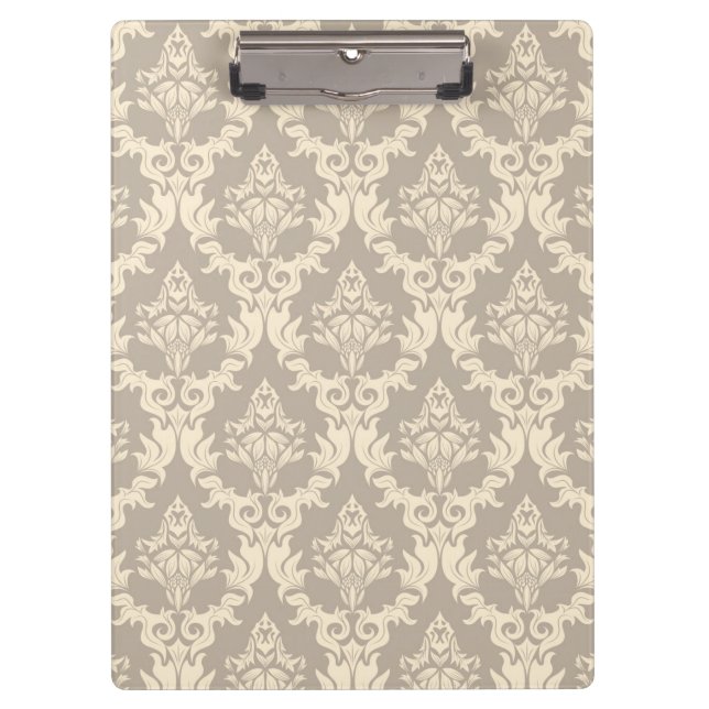 Damask background clipboard (Front)