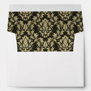 Damask background envelopes