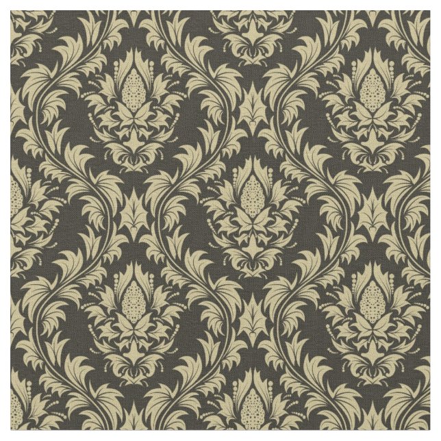 Damask background fabric (Close Up)