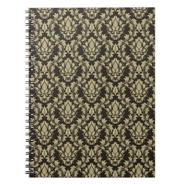 Damask background notebook (Front)