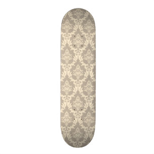 Damask background skateboard