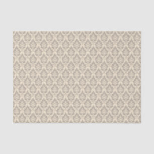 Damask background tissue paper