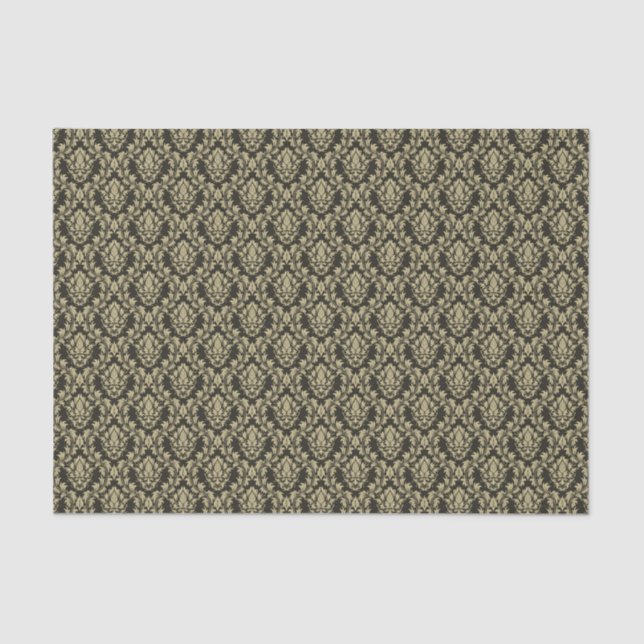 Damask background tissue paper (Front)
