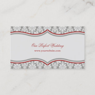 Damask Banner Business Card
